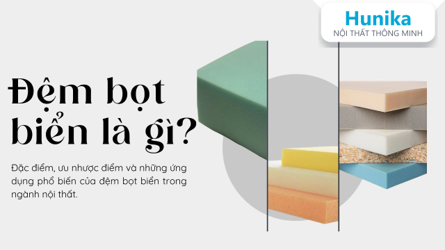 Đệm bọt biển là gì? Cách đọc chỉ số D để không mua nhầm