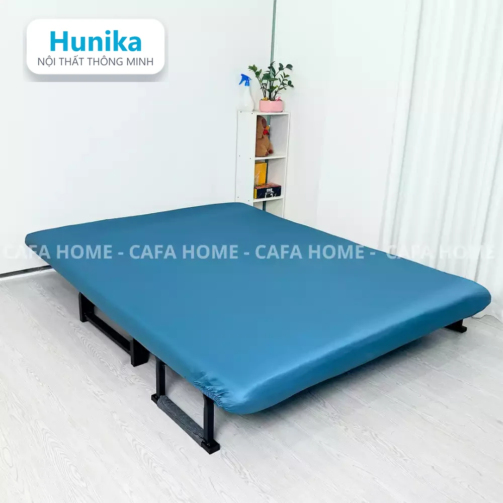 GA TRẢI SOFA BED 150CM - bề mặt vải phi lụa