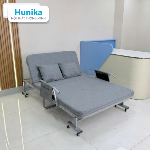 GIƯỜNG GẤP ĐA NĂNG PHIÊN BẢN TỰA TAY 120CM