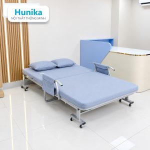 GIƯỜNG GẤP ĐA NĂNG PHIÊN BẢN TỰA TAY 120CM