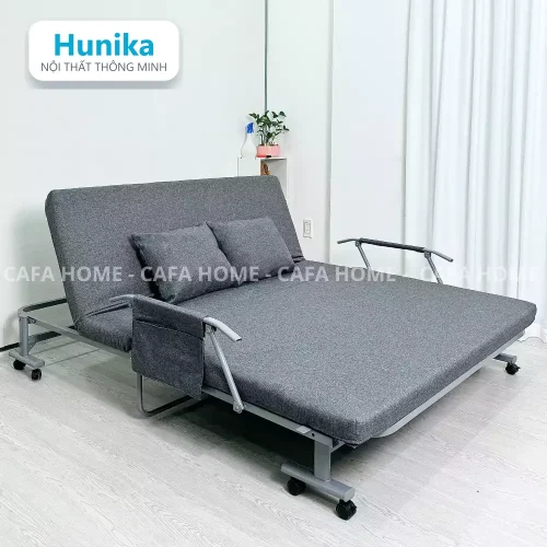 GIƯỜNG GẤP ĐA NĂNG PHIÊN BẢN TỰA TAY 150CM