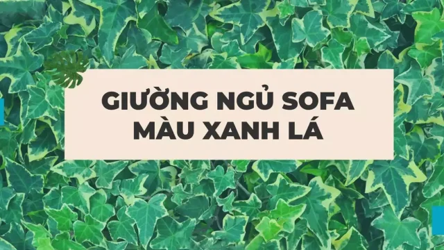 Màu xanh lá trong nội thất: chọn sắc độ và phối sao cho không bị nặng