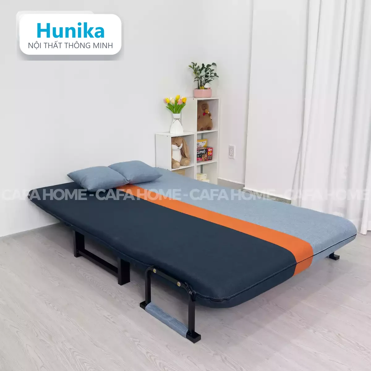 SOFA BED 100CM PHỐI - hạ tựa lưng thành mặt nằm