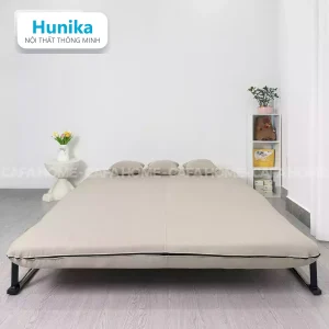 SOFA BED 150CM MÀU KEM