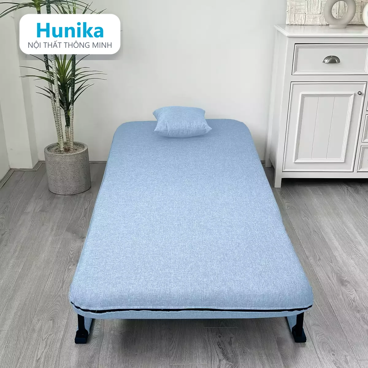 SOFA BED 80CM - hạ tựa lưng thành mặt nằm