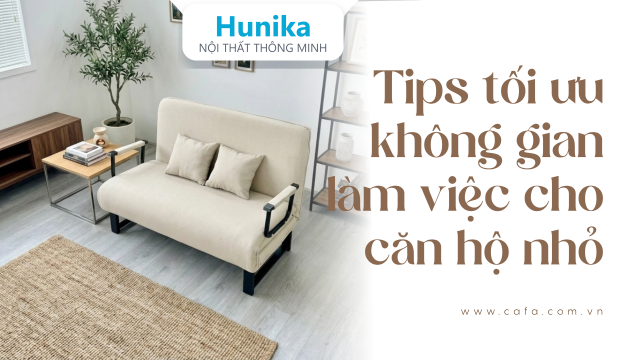 Bố trí góc làm việc trong căn hộ nhỏ: 6 cách lấy lại diện tích